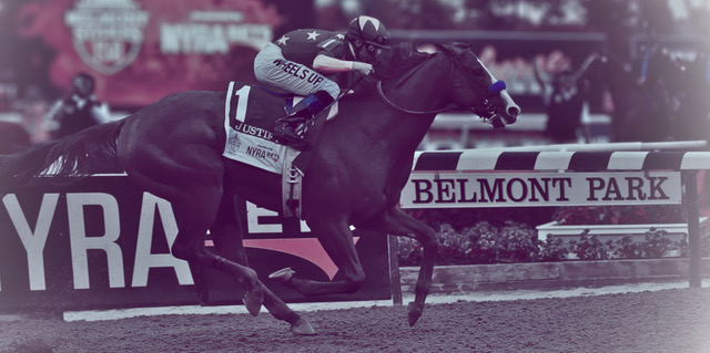 Mike Smith winning the Triple Crown on Justify at Belmont
